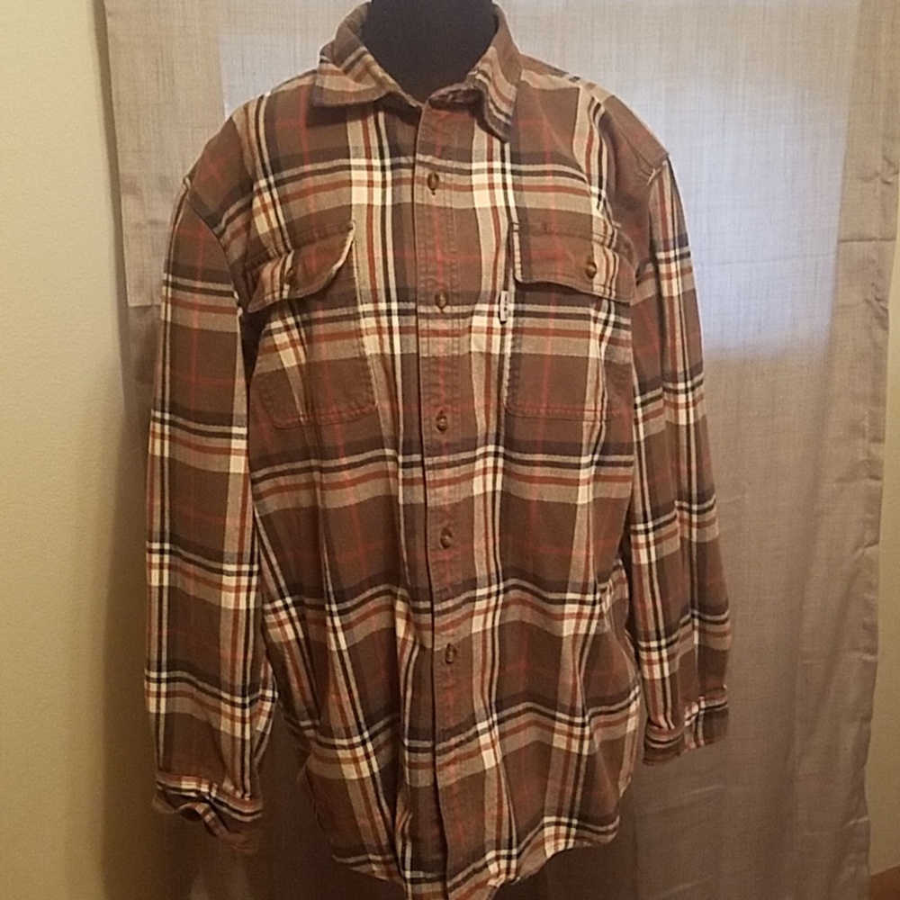 Carhart mens flannel